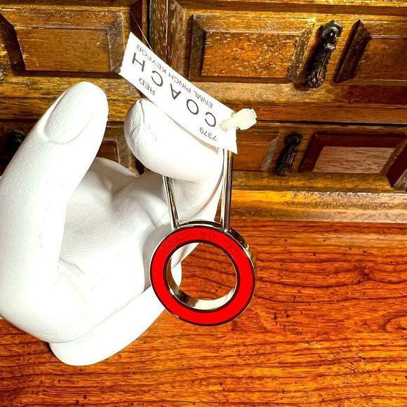 NWT Authentic Coach Bag Charm. - Picture 1 of 1